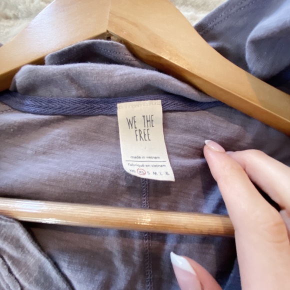 light violet free people shirt - Picture 2 of 2